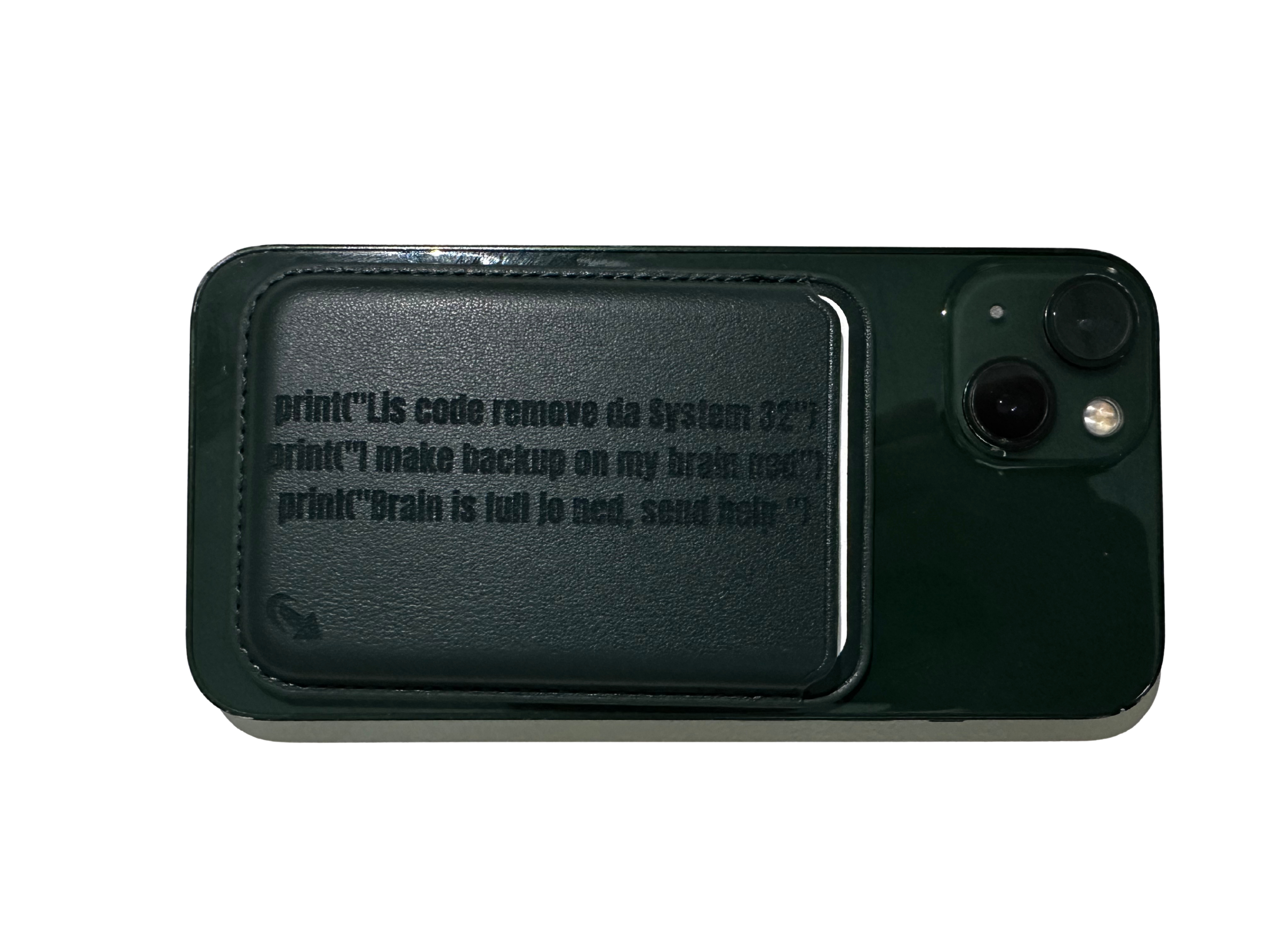 Cardholder Dunkelgrün